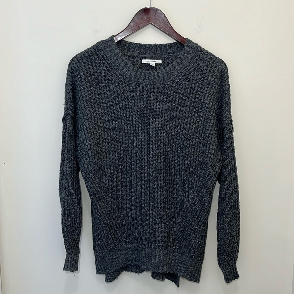 American Eagle Women’s Loose Knit Mock Neck Sweater Size XS
